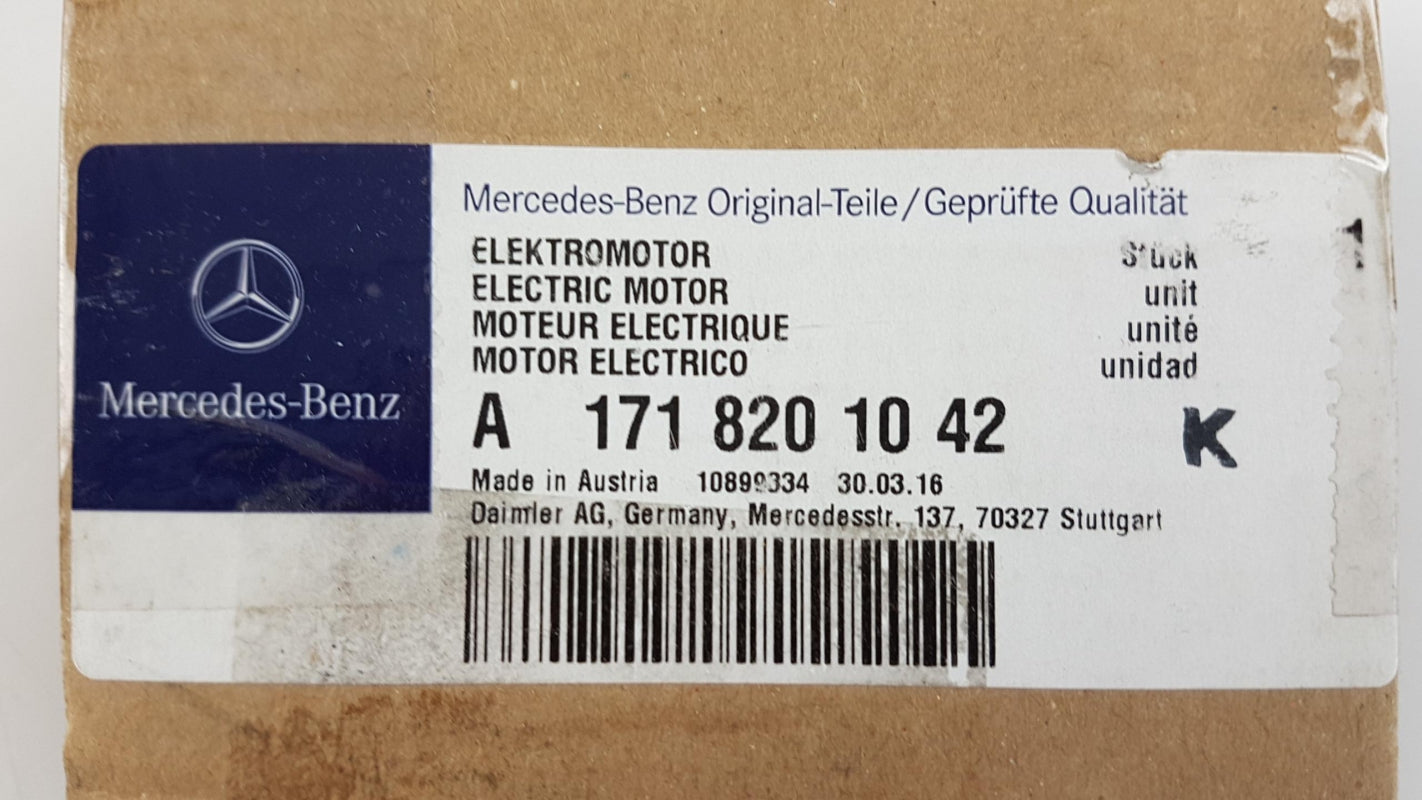 Original MERCEDES-BENZ W164 W166 W212 W221 Außenspiegel Elektromotor A1718201042