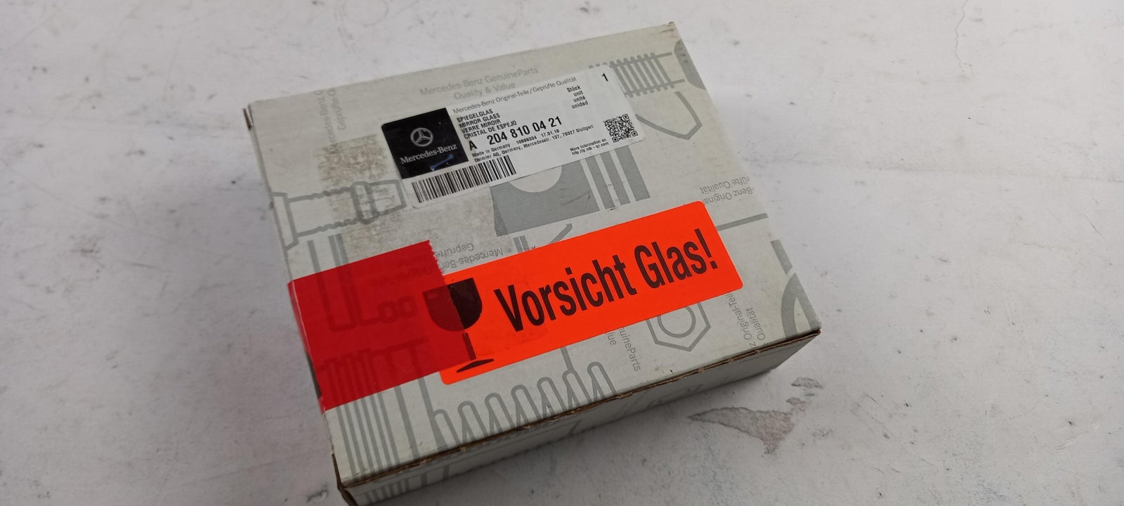 Original MERCEDES-BENZ C-klasse W204 Außenspiegelglas rechts A2048100421