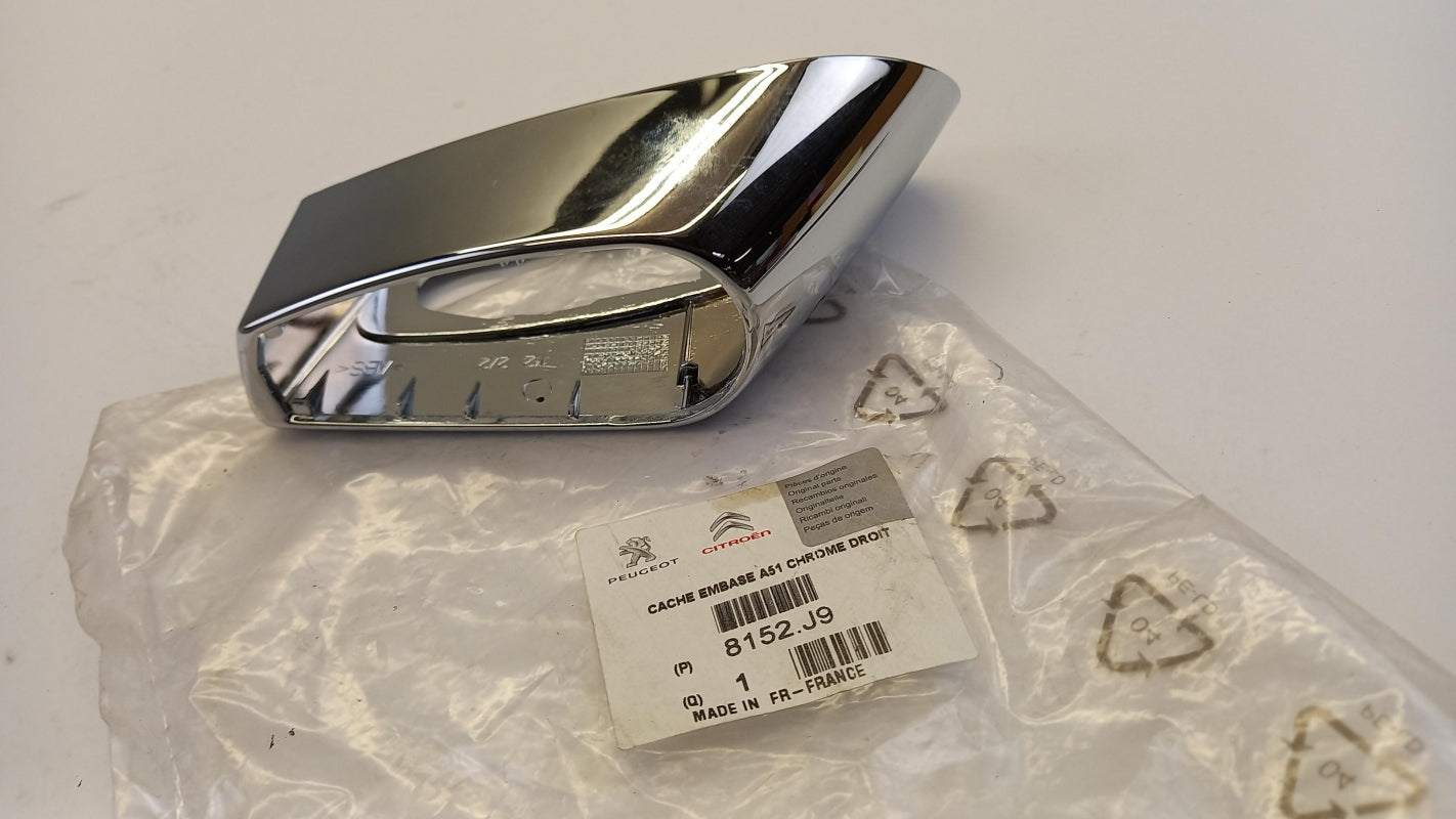 Original OE Peugeot exterior mirror cover 8152J9 