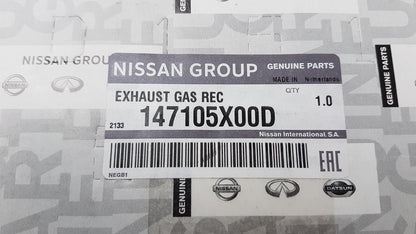 Original NISSAN Cabstar F24 Pathfinder R51 Navara 2.5dCi AGR-Modul 147105X00D