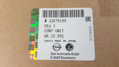 Original OPEL Astra-J Corsa-D CHEVROLET Cruze Motorsteuergerät 12679199