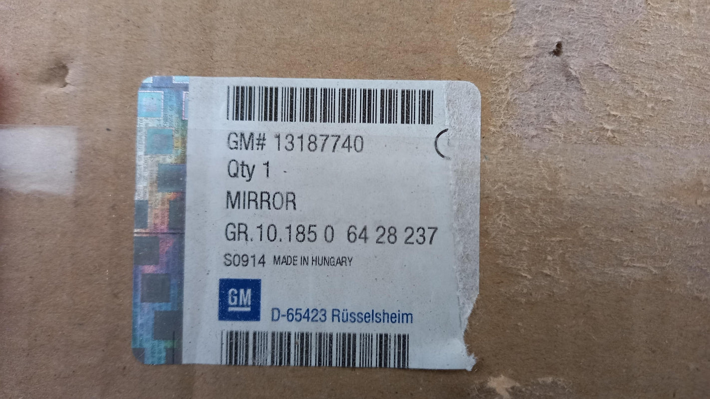 Original OPEL Astra-H Cabrio Außenspiegel ohne Spiegelglas/ Motor Links 13187740