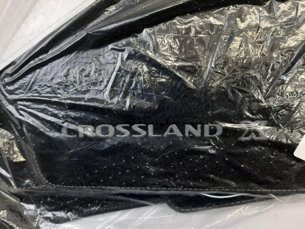 Original OPEL Crossland X Fußmattensatz Velours Schwarz (4 Stück) 13476009