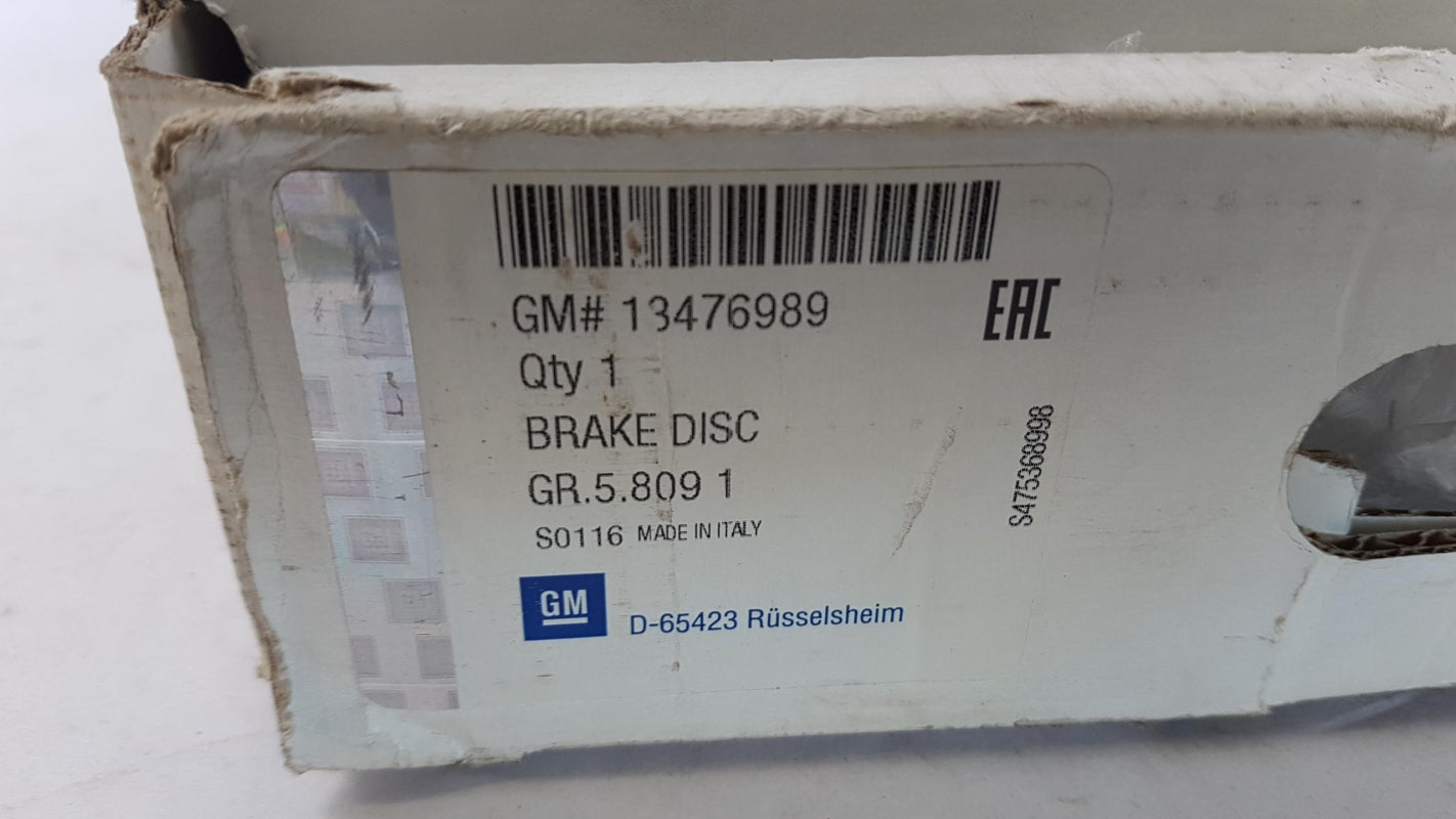 Original OE OPEL Bremsscheibe (1 Stück) 13476989
