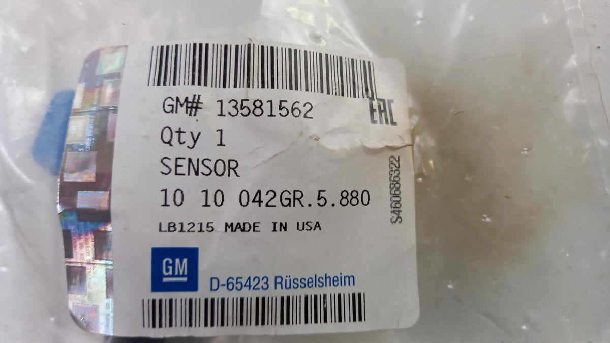 Original OPEL Adam Corsa-D Meriva-B Reifendrucksensor Radsensor +Ventil 13581562