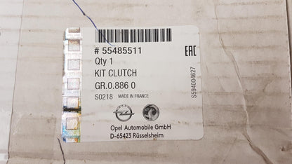 Original OPEL Astra-K Zafira-C 1.6 CDTi M40 Kupplungssatz 55485511