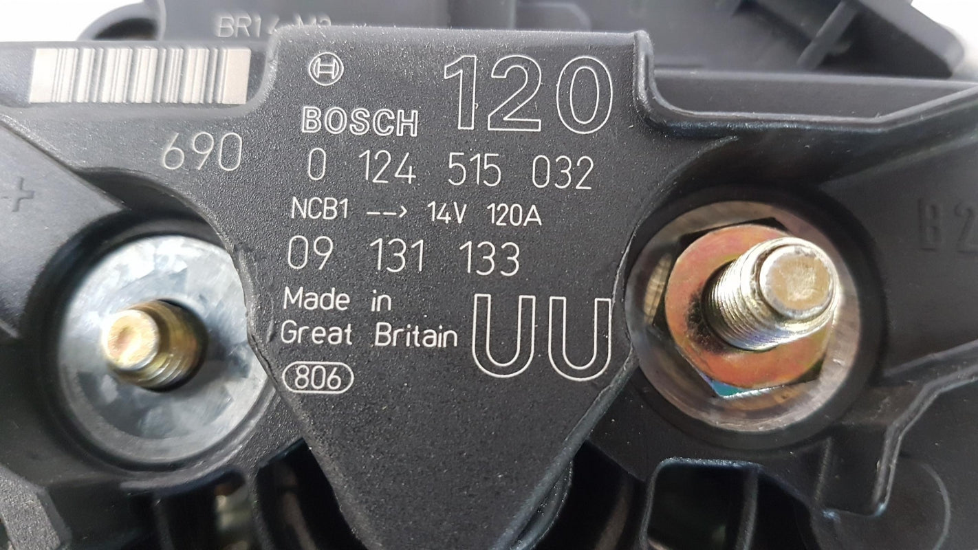 Original OPEL Astra-G Zafira-A Lichtmaschine Generator 12V 120A 93175805