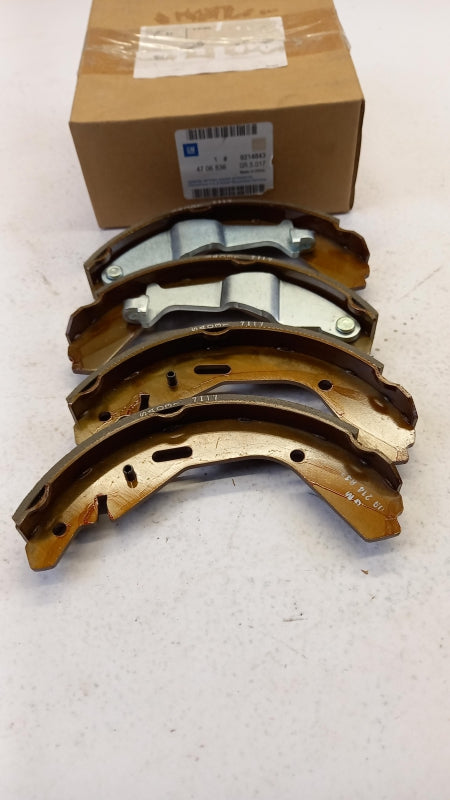 Original OPEL Aglia-A rear brake shoe set 9214843 