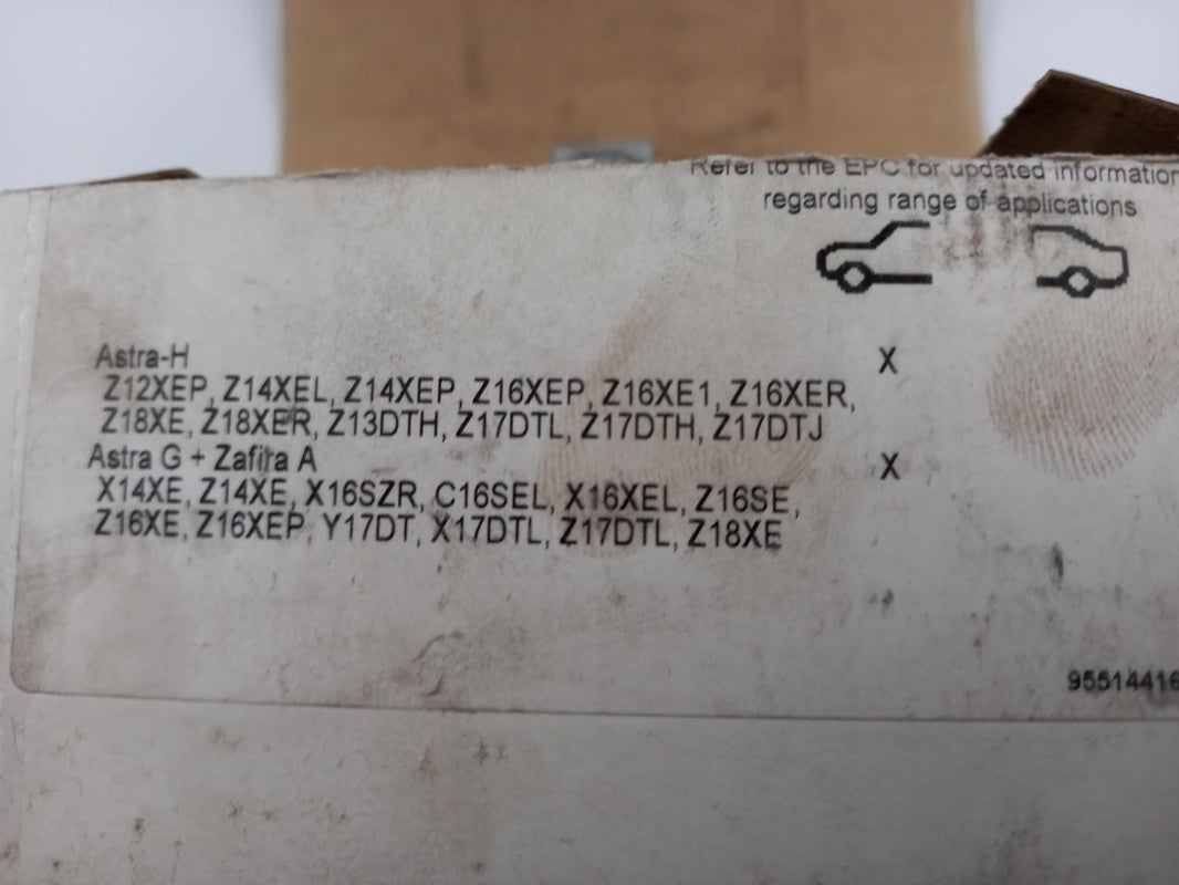 Original OPEL Astra-H Meriva-B Bremsbeläge Bremsklötze asbestfrei vorne 95514416