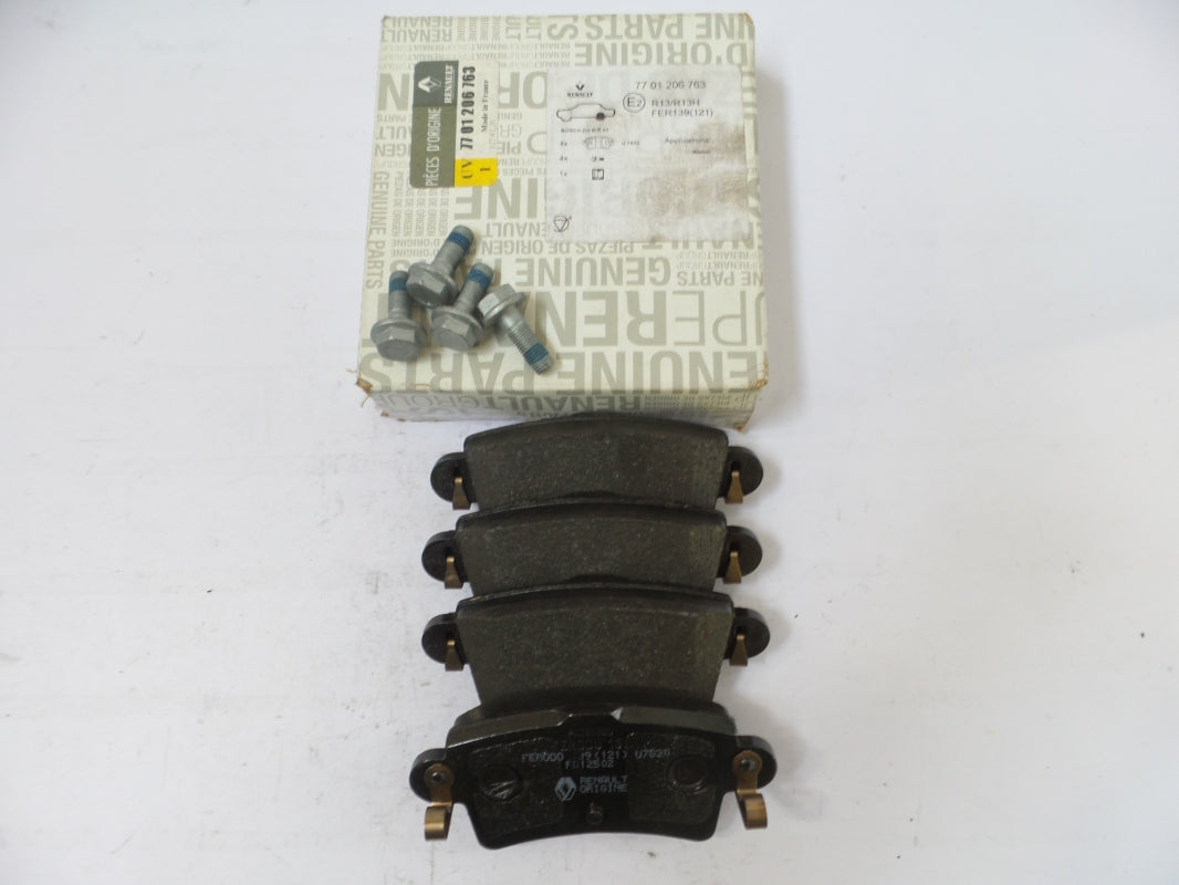 Original RENAULT Master II Bremsbeläge Bremsklötze hinten 7701206763