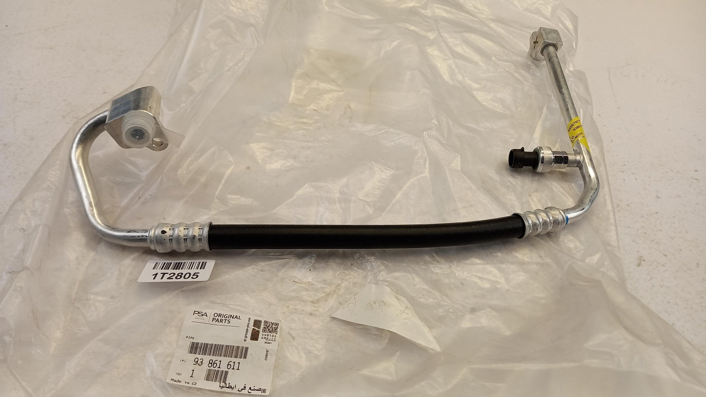 Original OE OPEL air conditioning pressure line 93861611 