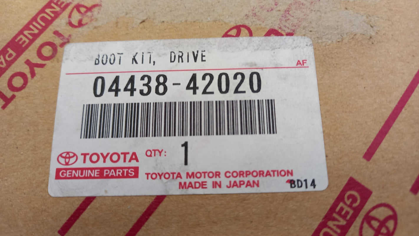 Original OE TOYOTA Antriebswelle Faltenbalgsatz 0443842020