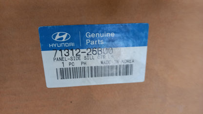 Original HYUNDAI Santa Fe (2000-2006) Schweller Links 7131226B00