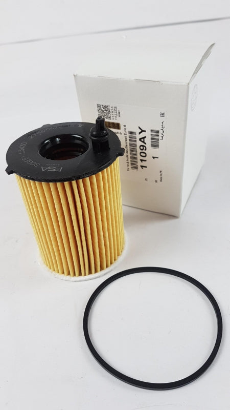 Original PEUGEOT CITROEN Motorölfilter mit Dichtring 1.4 1.6 HDi 1109AY