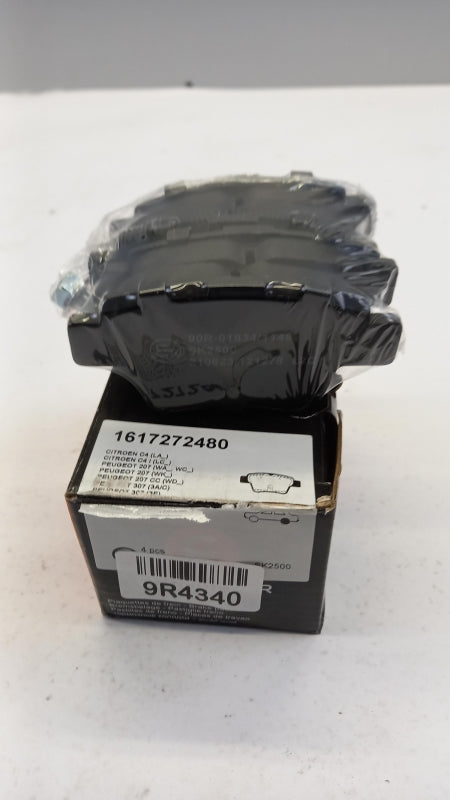 Original Eurorepar für CITROEN C4 PEUGEOT 207 307 Bremsbeläge hinten 1617272480