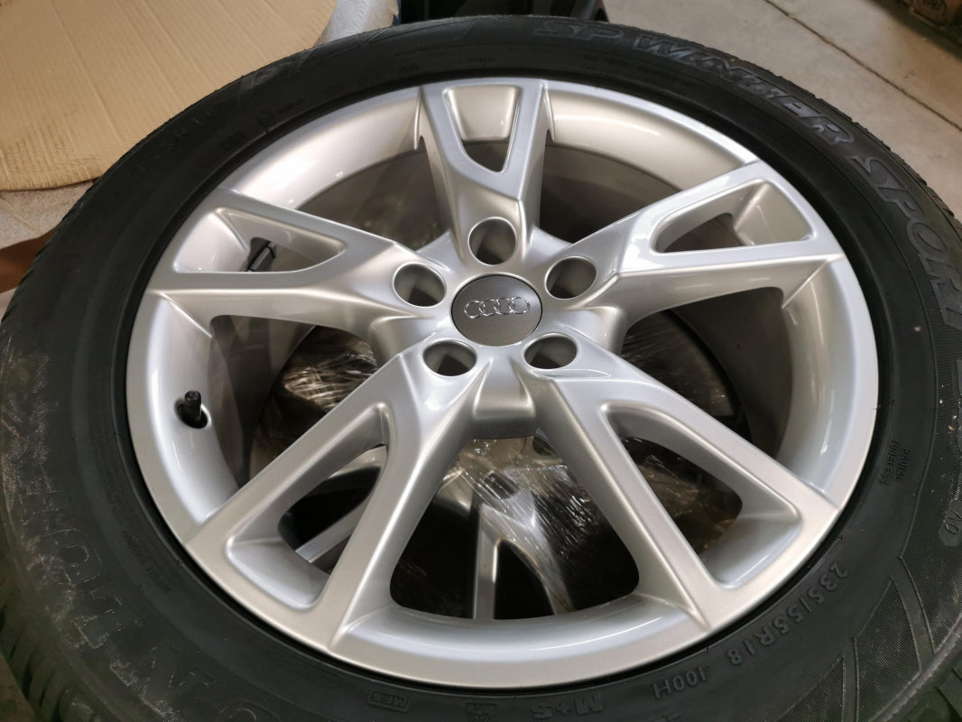 Original AUDI Audi A6 Allroad quattro complete wheel 7Jx18 ET38 4G90736388Z8 