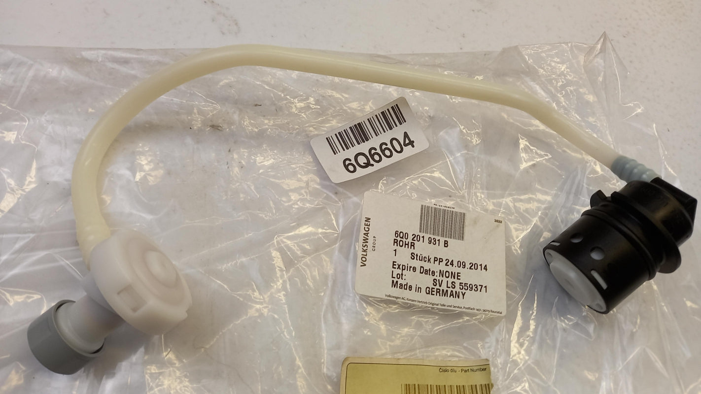 Original OE Volkswagen hose 6Q0201931B 