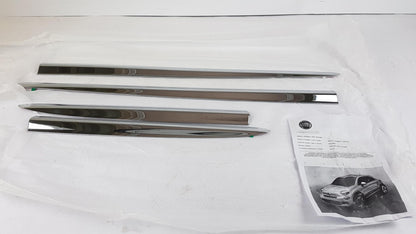 Original FIAT 500X Seitenzierleistensatz (4 Stück) X-Tra Paket Chrom 50927456