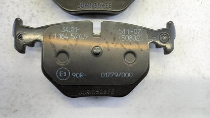 Original BMW 7re E38 Bremsbeläge Bremsklötze asbestfrei hinten 34216761250