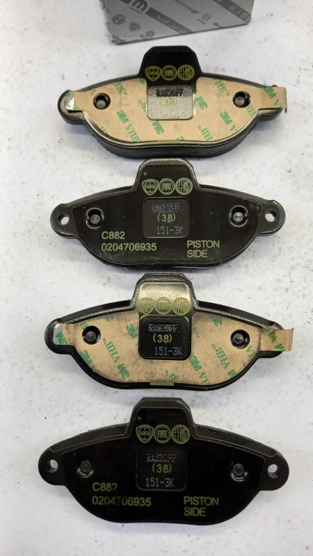 Original FIAT Nuova Panda (2010-) Scheibenbremse Bremsbeläge vorne 77365337