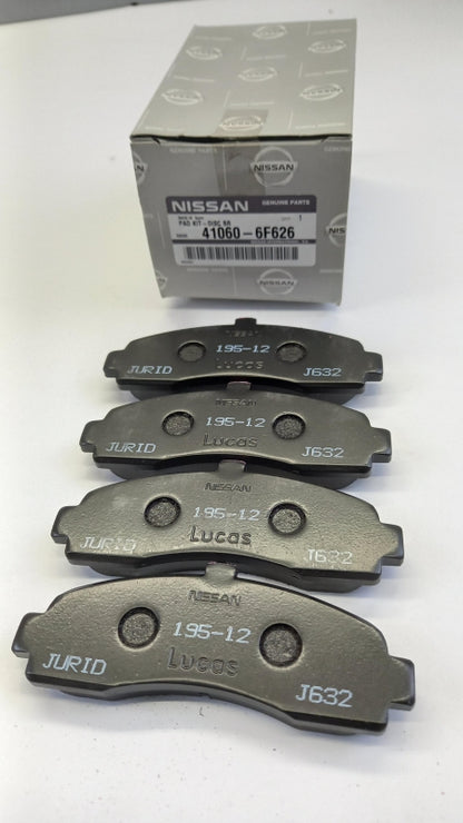 Original NISSAN Micra (1992-2002) Bremsbeläge Satz Vorne 410606F626
