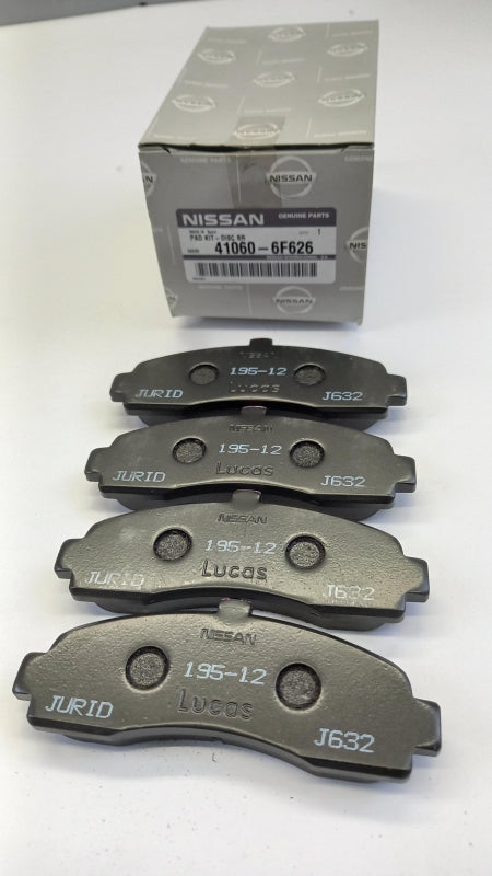 Original NISSAN Micra (1992-2002) Bremsbeläge Satz Vorne 410606F626