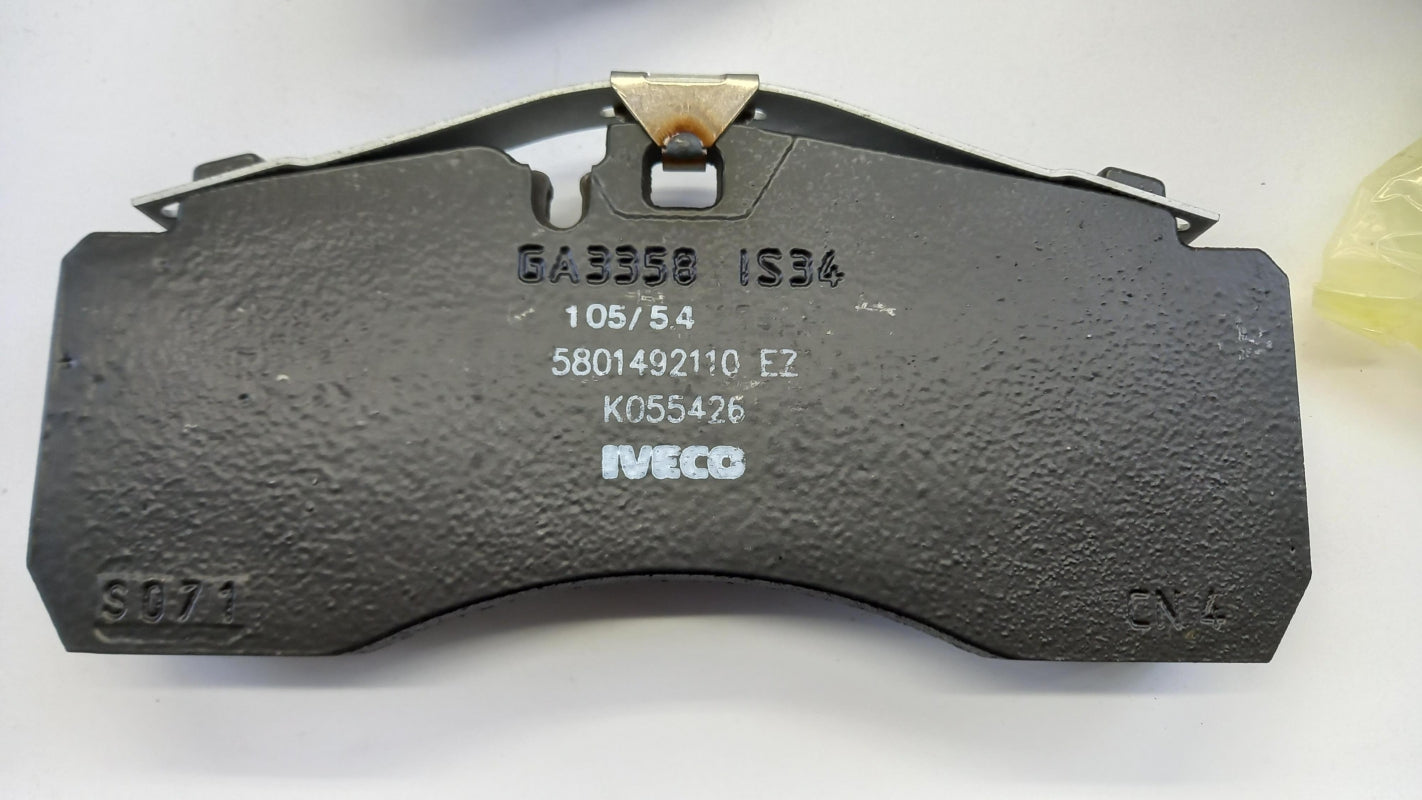 Original IVECO Eurocargo I II III Bremsbeläge 500055019