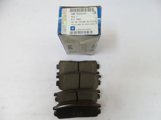 Original OPEL Antara CHEVROLET Captiva Bremsbeläge hinten 96626076