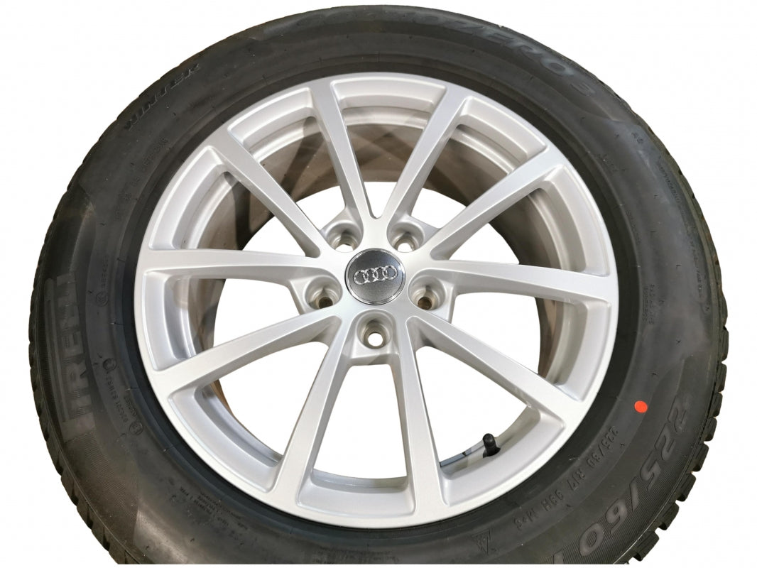 Original AUDI A6 (2019-) winter complete wheel 17 inch left 4K00736478Z8 