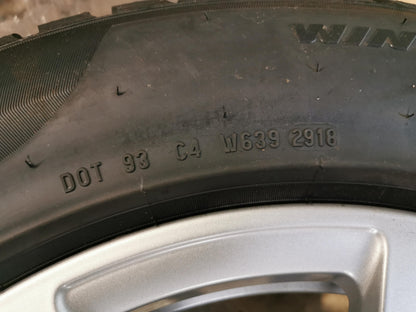 Original AUDI A6 (2019-) Winterkomplettrad 17 Zoll Links 4K00736478Z8