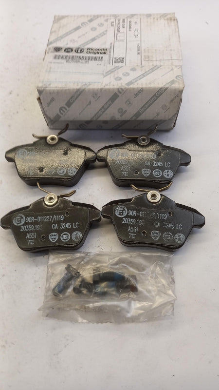 Original ALFA ROMEO 166 '98-'07 Bremsbeläge Bremsklötze hinten 71752987