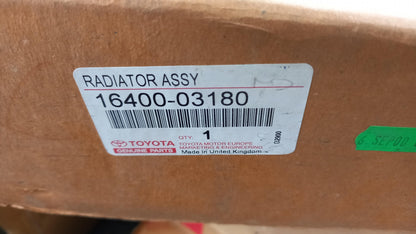 Original TOYOTA Avensis Corola Wasserkühler 1640003180