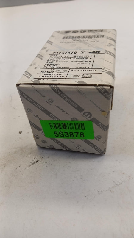 Original FIAT Punto Bremsbeläge Bremsbelagsatz vorne 71737179