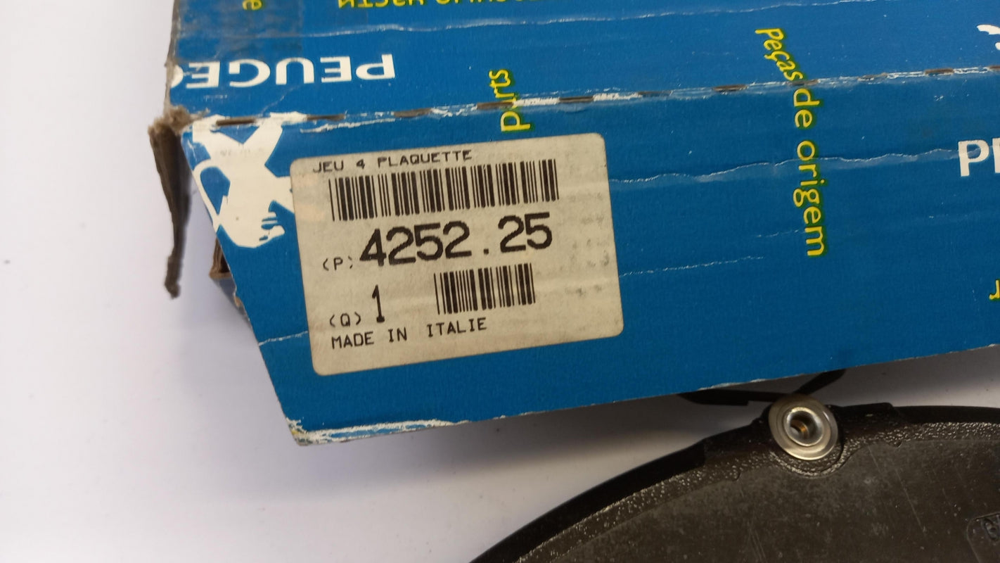 Original PEUGEOT Boxer CITROEN Jumper Bremsbeläge vorne 425225