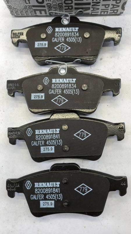 Original RENAULT Laguna III Bremsbeläge hinten 440601689R