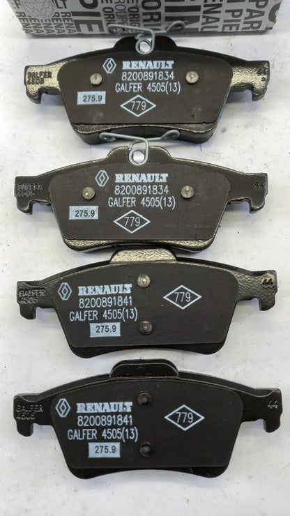 Original RENAULT Laguna III Bremsbeläge hinten 440601689R
