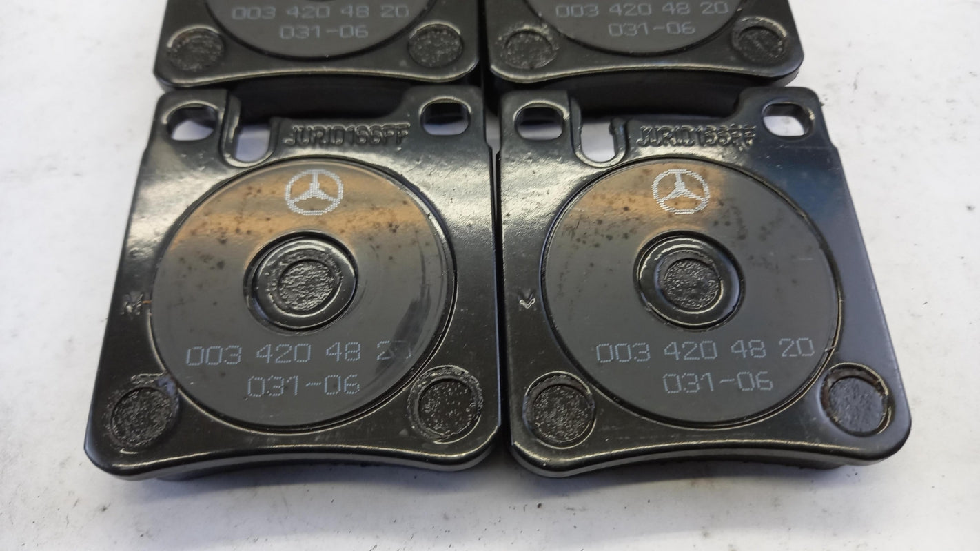 Original MERCEDES-BENZ W220 W210 W208 R170 R129 Bremsbeläge hinten A0034204820