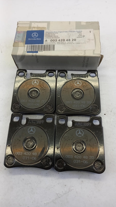 Original MERCEDES-BENZ W220 W210 W208 R170 R129 Bremsbeläge hinten A0034204820