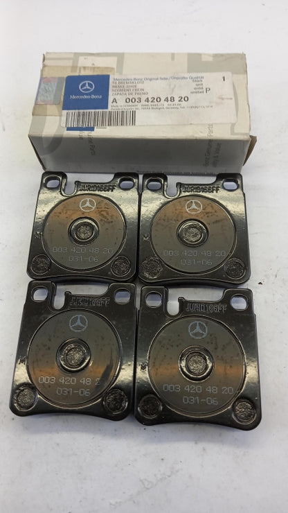 Original MERCEDES-BENZ W220 W210 W208 R170 R129 Bremsbeläge hinten A0034204820
