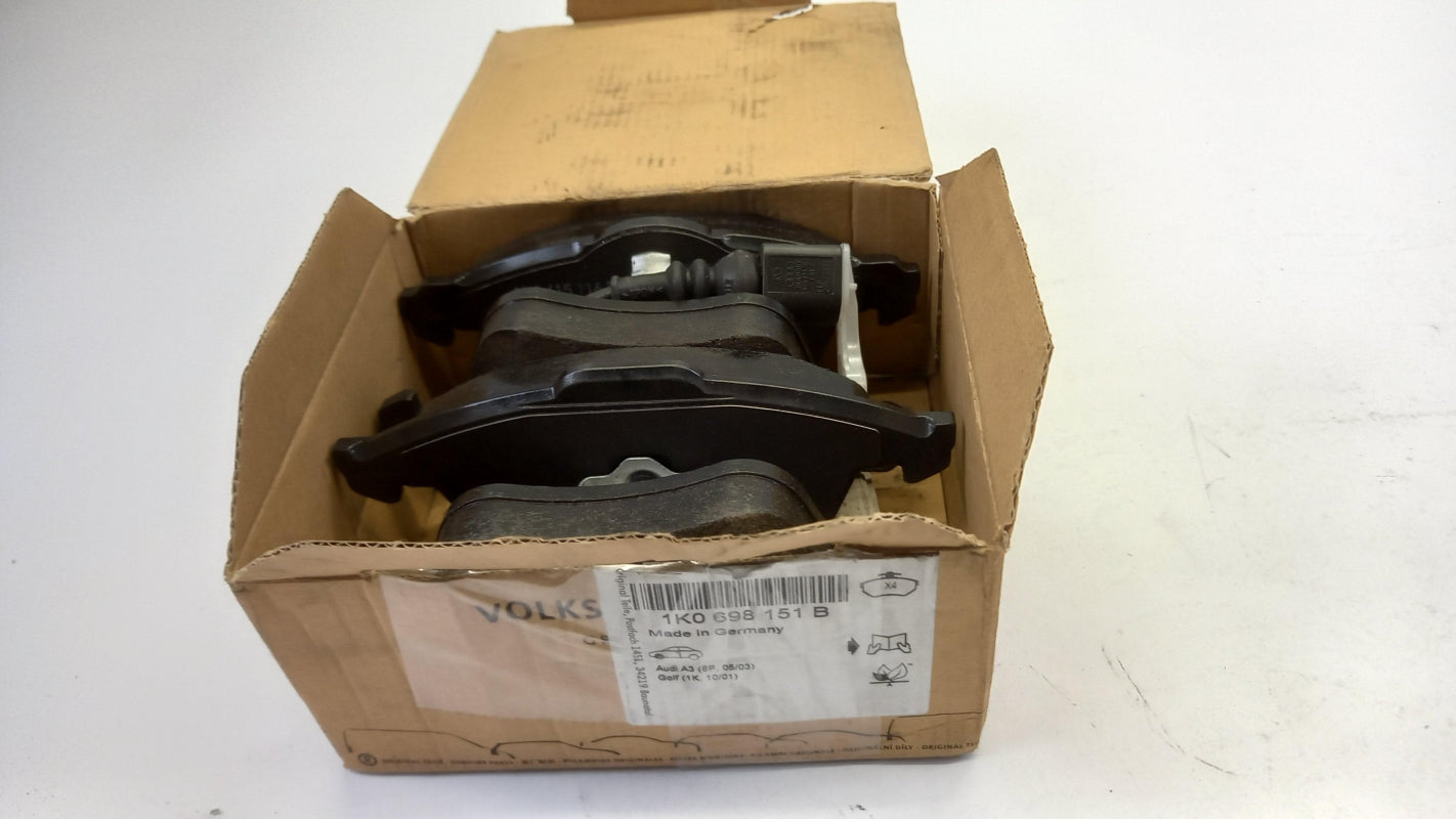 Original AUDI A3 VW Golf Jetta Passat SKODA Superb front brake pads 1K0698151B 