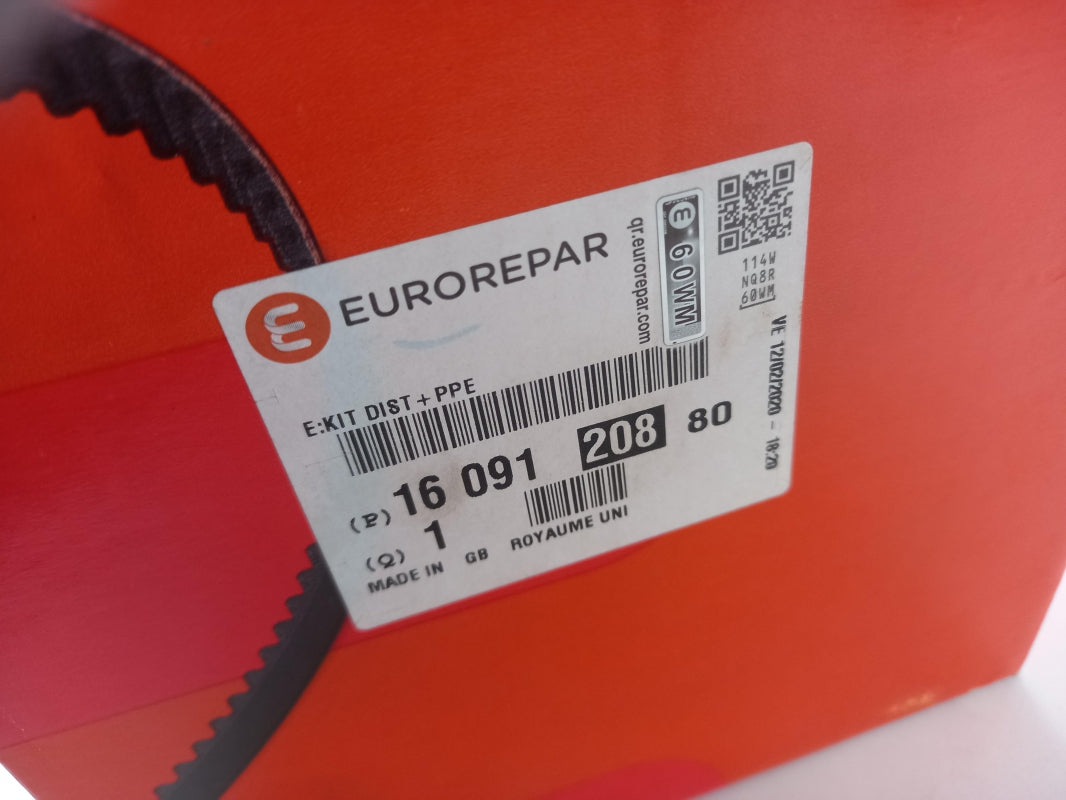 Original PEUGEOT CITROEN 2.0HDi Wasserpumpe mit Zahnriemenkit 1609120880