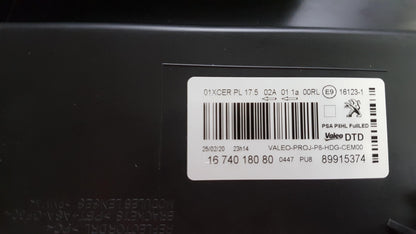 Original PEUGEOT 5008 II 3008 II Hauptscheinwerfer Vorne Rechts 1674018080