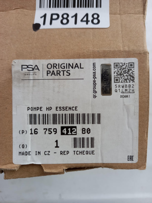 Original PEUGEOT 508 CITROEN C4 C5 Kraftstoffpumpe Benzinpumpe 1.6THP 1675941280