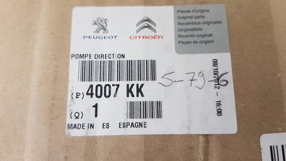 Original PEUGEOT Boxer III CITROEN Jumper III Servopumpe 4007KK