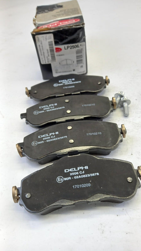 DELPHI für CITROEN OPEL PEUGEOT Bremsbeläge vorne LP2506