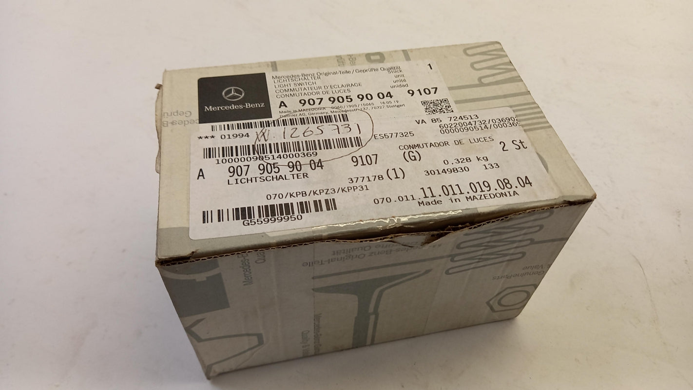 Original MERCEDES-BENZ Sprinter W907 W910 Lichtschalter A90790590049107