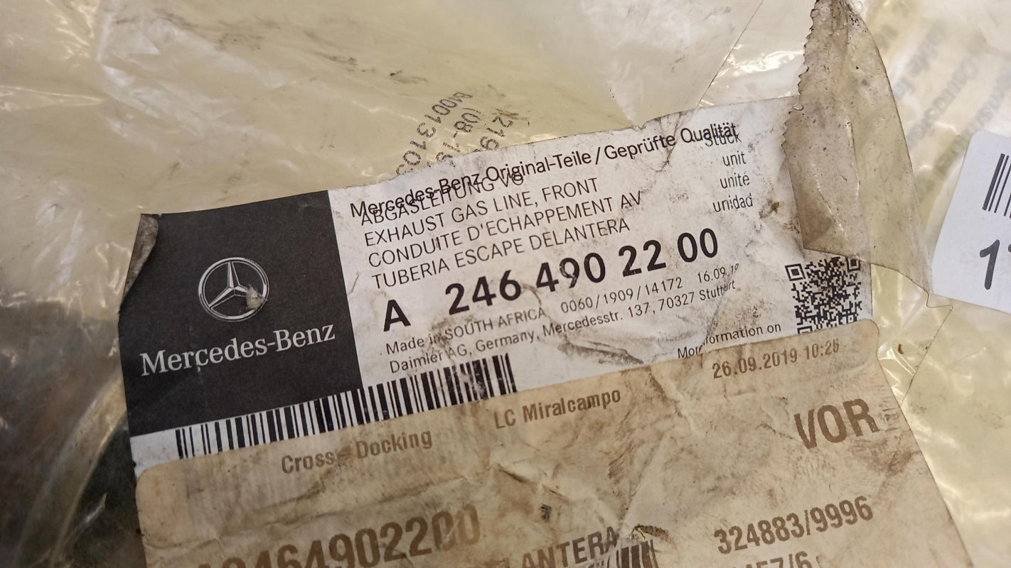 Original OE MERCEDES-BENZ Rohr A2464902200