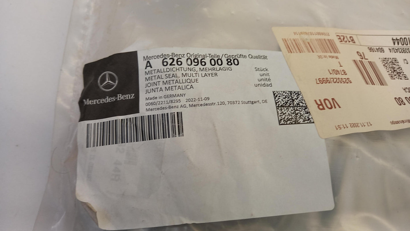 Original OE MERCEDES-BENZ Dichtung A6260960080