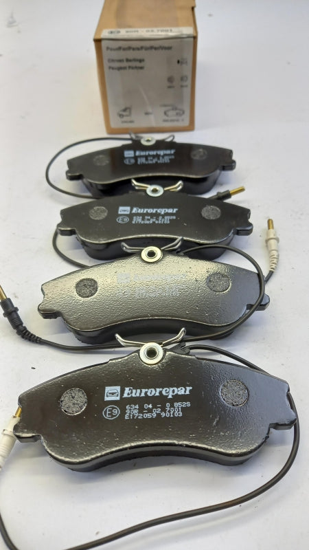 Original CITROEN Berlingo Xsara PEUGEOT Partner front brake pads E172059 