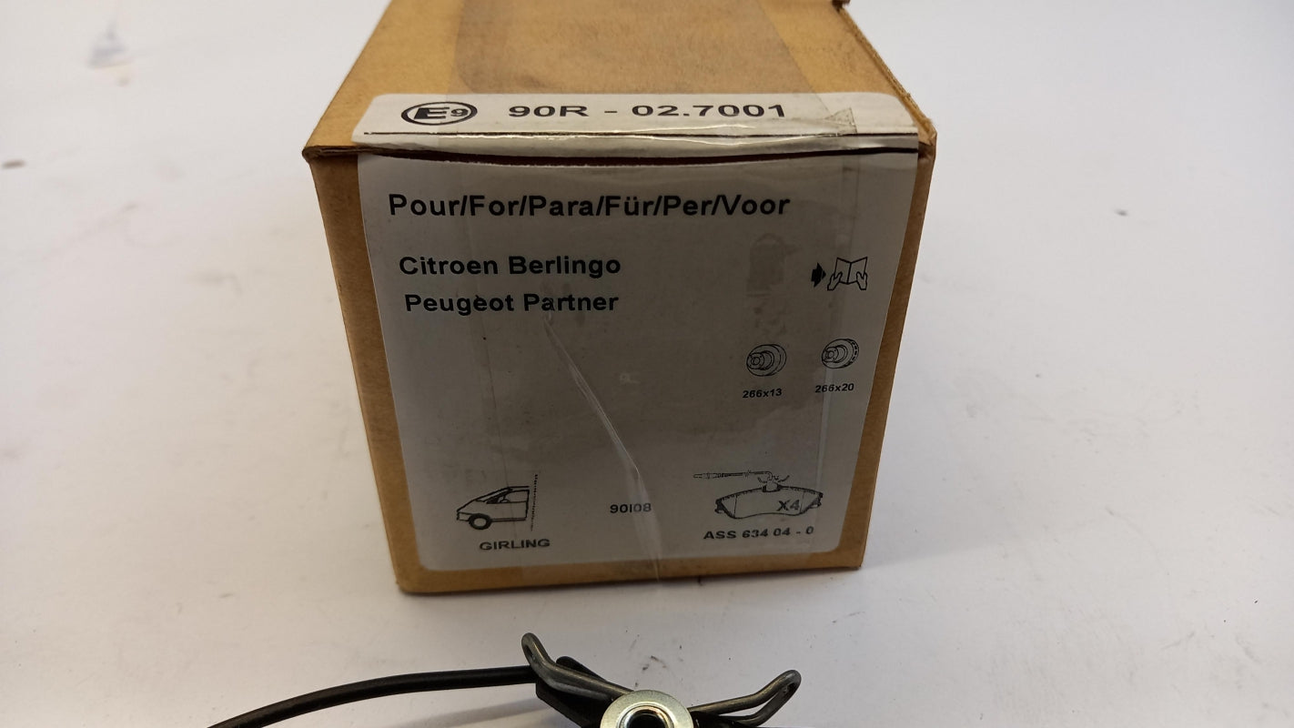 Original CITROEN Berlingo Xsara PEUGEOT Partner Bremsbeläge vorne E172059